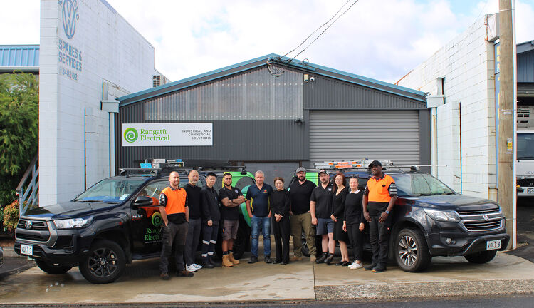 Rangatu Electrical team providing electrical services in Waikato